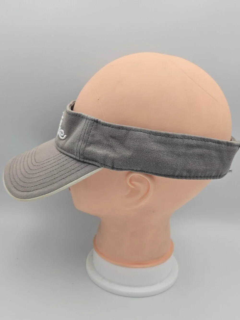 Salt Life Cotton Gray Adjustable Visor